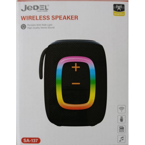 JEDEL SA-137 BLUETOOTH SPEAKER MUHTEŞEM SES KALİTESİ 